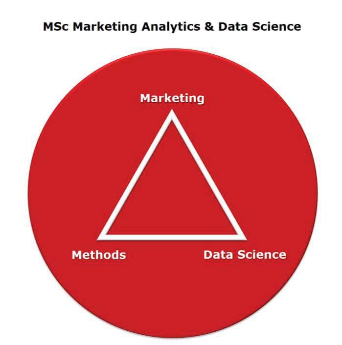 De Marketing component bevat een aantal vakken die een goede basis geven van wetenschappelijk gefundeerde kennis op het gebied van strategische en operationele marketing, alsook op het gebied van
