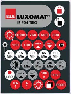 IR-PDim - 92200 IR-PD4-TRIO - 92097 LUXOMAT IR-PD-DIM-MINI