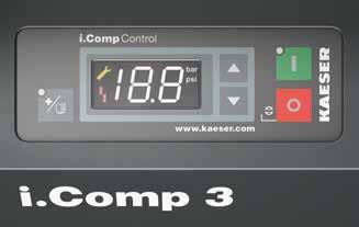 Serie i.comp 3 De iets "ANDERE" compressor voor de bouwsector i.comp Control De i.comp Control is speciaal voor deze iets andere compressor voor de bouwsector ontwikkeld.