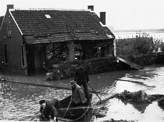 Lezing Dorp in de Golfslag. Spreker Jan Bosters Een verwoestende noordwesterstorm bereikte in de nacht van zaterdag 31 januari op zondag 1 februari 1953 de Zuidwestkust van Nederland.