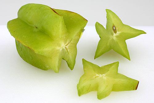 Sterfruit Andere namen: Stervrucht Carambola Belimbing manis (Maleisië)