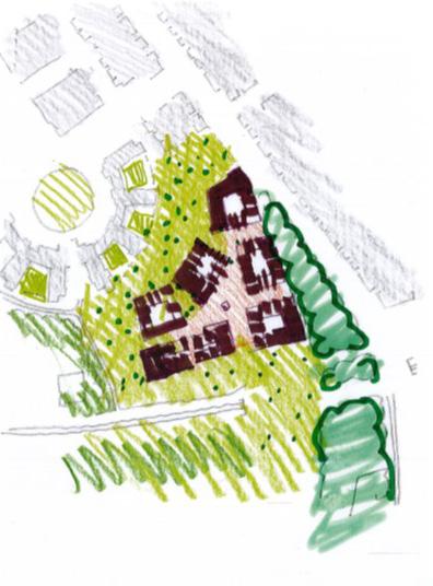 DE NIEUWE WOONBUURT Landschappelijk wonen Op de locatie Kempenland doet zich nu de kans voor om een geheel eigen en autonoom woonbuurtje te ontwikkelen, omgeven door structureel groen.