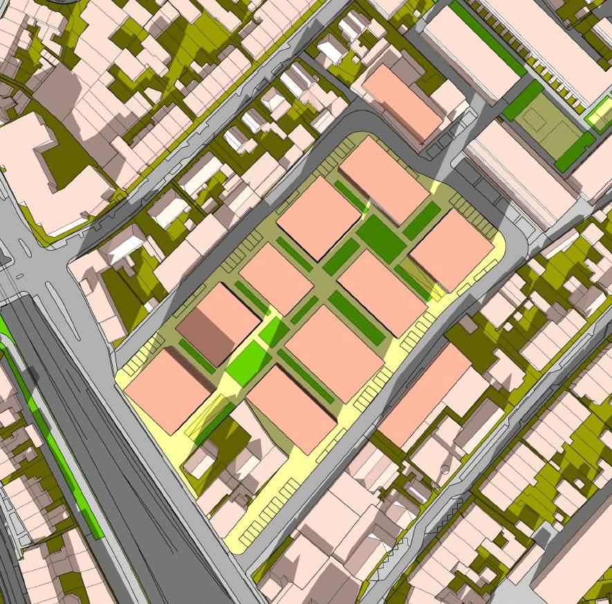 stedenbouwkundig plan stelt een bepaalde ontwikkeling voor maar