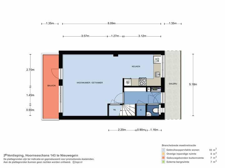 Hoornseschans 143, Nieuwegein Woonverdieping