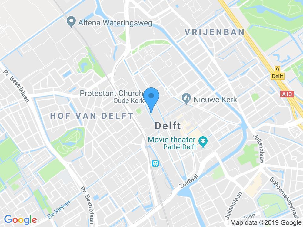 Locatie Adres gegevens Adres Oude Delft 134