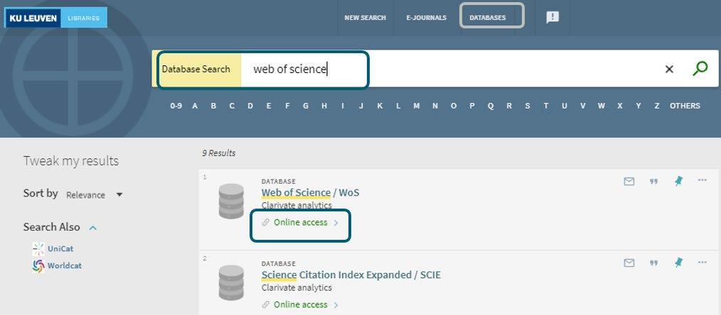 Databank: Web