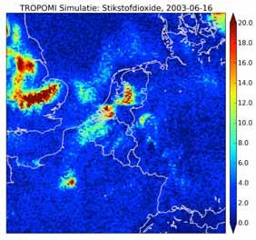 Met de auto s konden gebieden in kaart worden gebracht die overeenkomen met een aantal pixels (beeldelementen) die straks van TROPOMI verwacht kunnen worden.