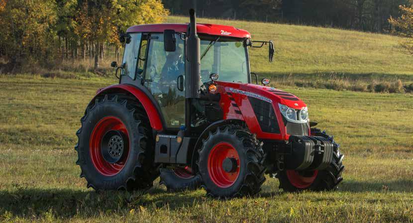 TRANSMISSIE De transmissies voor de ZETOR PROXIMA serie zijn in eigen huis ontworpen en gefabriceerd.