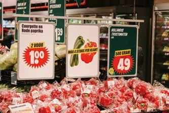 Op basis van dit onderzoek kan niet worden verklaard waarom de verkoop van groenten en fruit in beide supermarkten in 2018 achteruit ging.