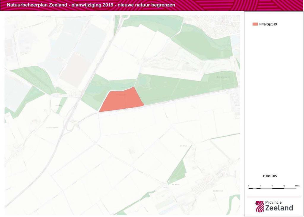 Kaartbijlage 3 Wijziging nieuwe natuur 3.