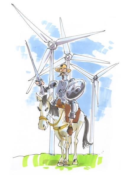 Wat is er nodig om de windmolens in te zetten voor de energietransitie van inwoners zelf? Zo werden de lokale gemeenschappen mede-eigenaar van de windmolens in hun buurt.