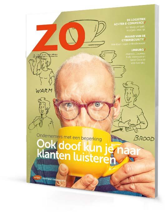 UNIZO PRINT MEDIA ZO MAGAZINE Het inspirerende zakenblad van UNIZO met actua,