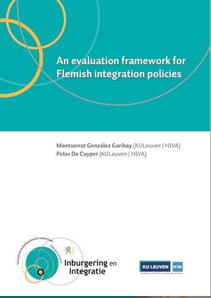 Situering Evaluatiekader voor het Vlaamse inburgerings- en integratiebeleid: -Conceptualisering