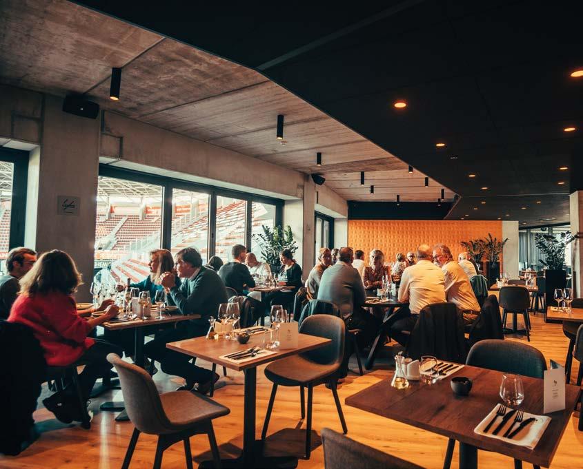 20 Essevee Partnerbrochure 2019-2020 Zuidercorner (Bistro Berto) 360 Extra's Bistro Berto beschikt ook over een private dining room met een maximum capaciteit van 16 personen die u zowel op