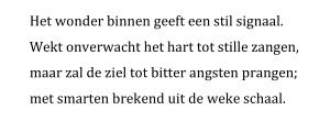 Verwachting Moeder Karlo Reiziger (2007), Gedichtenbundel Kristallen Voor wie nog meer wil lezen