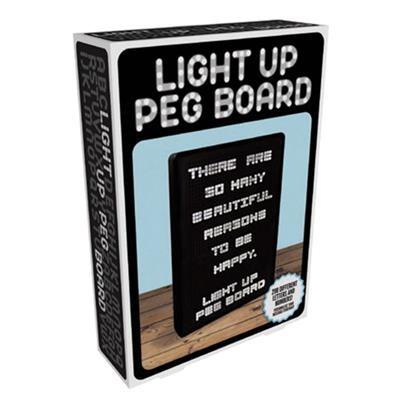54 55 Light up PEG Board 39841894 Incl.