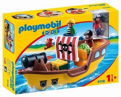 Piratenschip Playmobil 123 Bâteau de