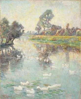 Anna De Weert (* 27. Mai 1867 in Gent, Belgien; 12. Mai 1950 ebenda; geborene Anna Virginie Caroline Cogen) war eine belgische Malerin von Landschaften, Stillleben, Interieurs und Stadtbildern.