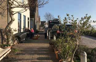 Uitgangspunten inrichting openbare ruimte Het informeel gebruik van de stoep (bank, beplanting) vanuit de woning blijft mogelijk.