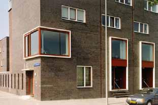 5. beeldkwaliteit - bebouwing architectuurdifferentiatie industriële blokken In de verkaveling zijn twee blokken opgenomen met een tuinstedelijk karakter en drie met een industrieel karakter.