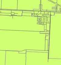 O p e n 3 Historisch onderzoek 3. Terreingebruik De locatie maakt al sinds begin 900 deel uit van een dun bevolkt gebied, met voornamelijk agrarisch gebruik.