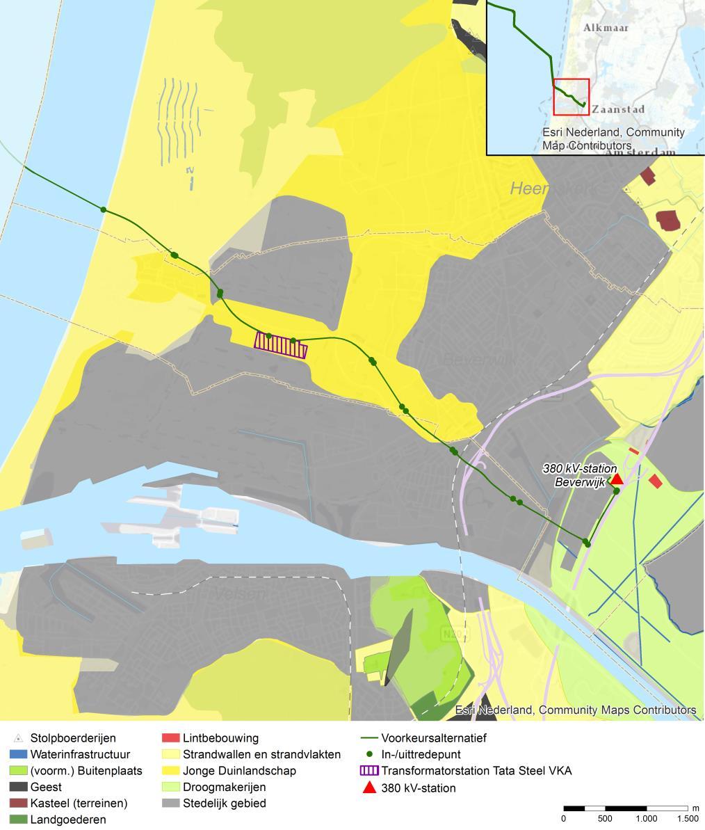 Vastgesteld Inpassingsplan Net op Zee Hollandse Kust (noord) en Hollandse Kust (west Alpha) duinen en open polders en de daarmee gepaard gaande contrasten, zijn belangrijk voor de identiteit van het
