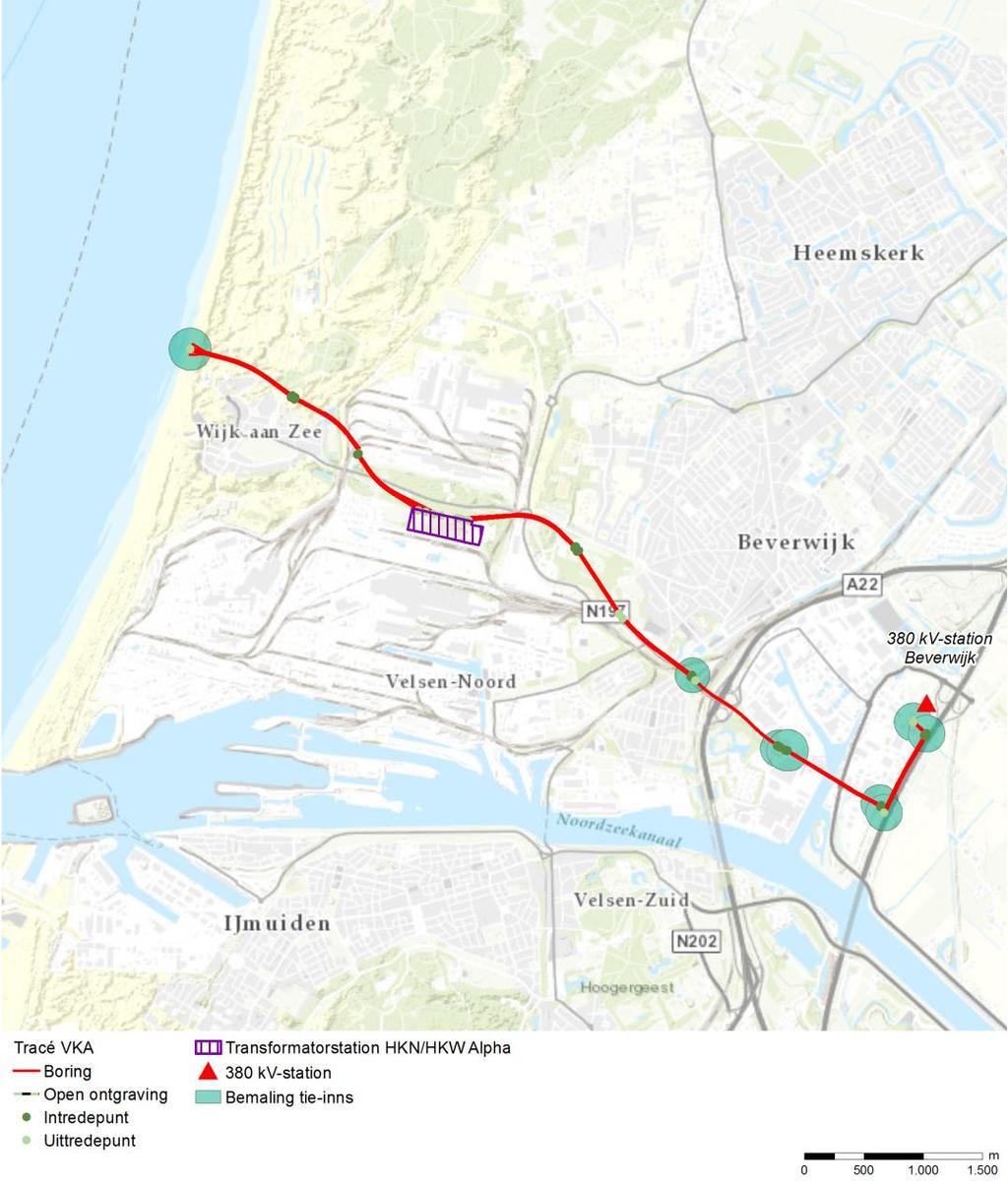 Vastgesteld Inpassingsplan Net op Zee Hollandse Kust (noord) en Hollandse Kust (west Alpha) aanwezigheid van deze kabels heeft geen effect op de grondwaterstand ofgrondwaterstroming.