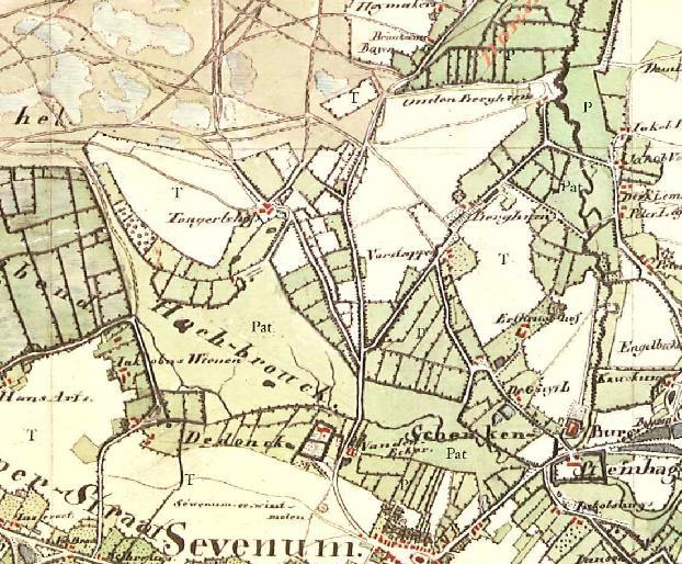 Afb. 3 N Sevenum - Horsterweg 19 Historische kaart uit