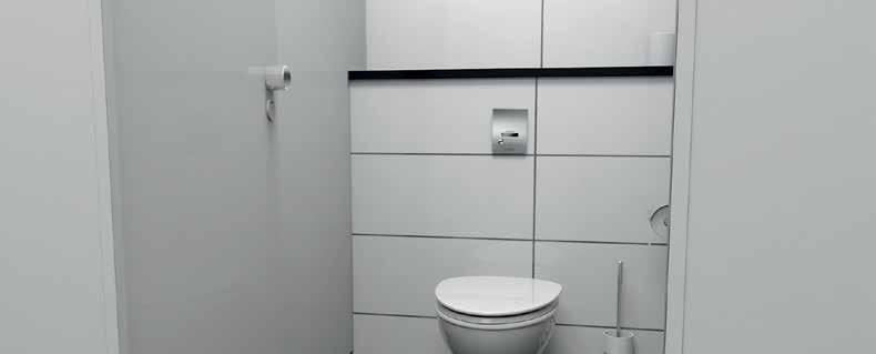 WC-sturingen EDITION E MANUAL / EDITION E Infrarood (contactloze activering), batterijvoeding / netvoeding ook met dwangspoeling Met de contactloos gestuurde infrarood WC-sturing EDITION E voor de WC