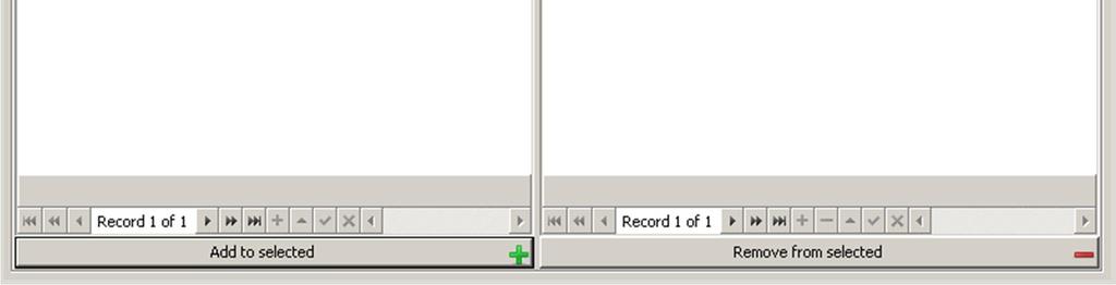 18. Figuur 3.18 Het <Measure Collections> scherm In de bovenste helft van dit scherm krijgt een maatregelpakket een ID en een naam (beide door de gebruiker op te geven).