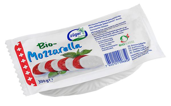 Naam van de exploitant: Züger Frischkäse AG Merknaam: ZUGER Etikettekst (NL) (nl): Bio-Mozzarella Wettelijke verkoopsbenaming (NL) (nl): Zachte kaas uit Zwitserland gemaakt van gepasteriseerde volle