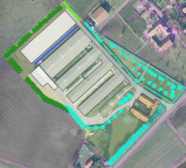 CONCLUSIES > INPASSING 1) strook met struweel doortrekken 2) Knotwilgen doortrekken In het voorafgaande kwam het navolgende naar voren: - De landschappelijke context is te kenschetsen als 'ouder