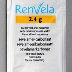 Geheel doorslikken Renvela Poeder 2400 mg Oplossen of