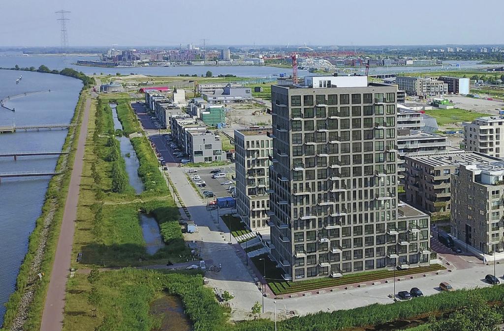 Nieuwbouw Zeeburgereiland, Akropolis Gemeente: Programma: 43 sociale huurwoningen en 43 middensegment huurwoningen en