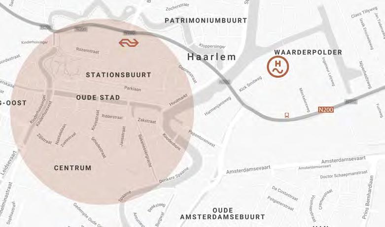 Bereikbaarheid Tenslotte is er een goede busverbinding en bevindt Haarlemmer Stroom bevindt zich op een Station Haarlem zich vlakbij, op slechts een kilometer zeer strategische plek in Haarlem.