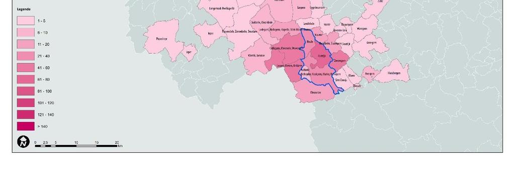 4 Parkeerverschuivingen buurstations Analyse van de verschillende stations in de directe buurt van het station van Kortrijk en hun evolutie (2016-2018) zou inzicht moeten bieden of eventuele