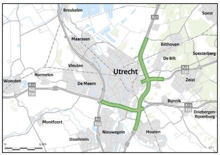De belangrijkste in de buurt van knooppunt Hoevelaken gelegen projecten die in de referentiesituatie zijn opgenomen zijn: A27/A1 Utrecht-Noord knooppunt Eemnes aansluiting Bunschoten Dit plan behelst