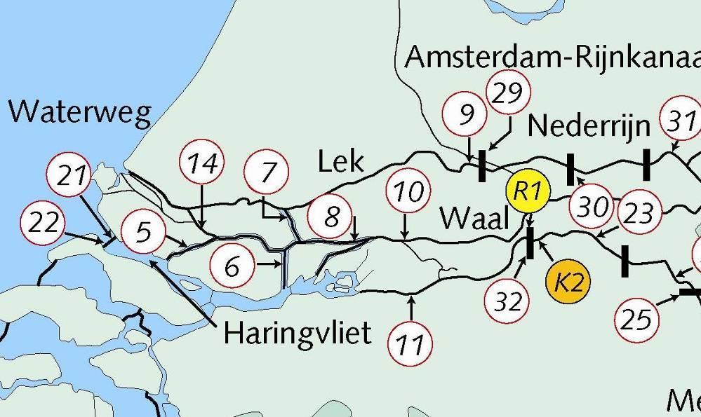 2 gebieden gekozen Haringvliet