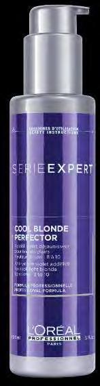 BLONDIFIER Voor BLONDE haren PIGMENT BOOSTER: Neutraliseren van ongewenste basissen, verwarmt blonde haren VIOLET Additief: Anti-geel, neutraliserend voor licht blond