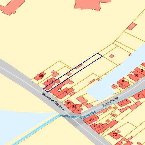 Overstromingsgevoelige gebieden 2017 (Watertoets)