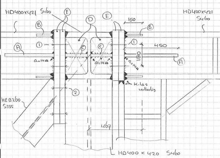 In het ontwerp waren er al montageverbindingen