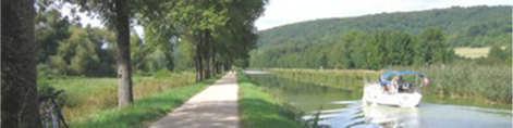 Het zuidelijke begin van het kanaal ligt bij Langres en is te bereiken in 25 minuten met de auto vanuit Savigny.