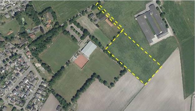 4. Aanwezige beschermde planten en dieren 4.1 Beschrijving plangebied Het plangebied is weergegeven in figuur 2. Het is gelegen in het oosten van de dorpskern van Altweerterheide (gemeente Weert).