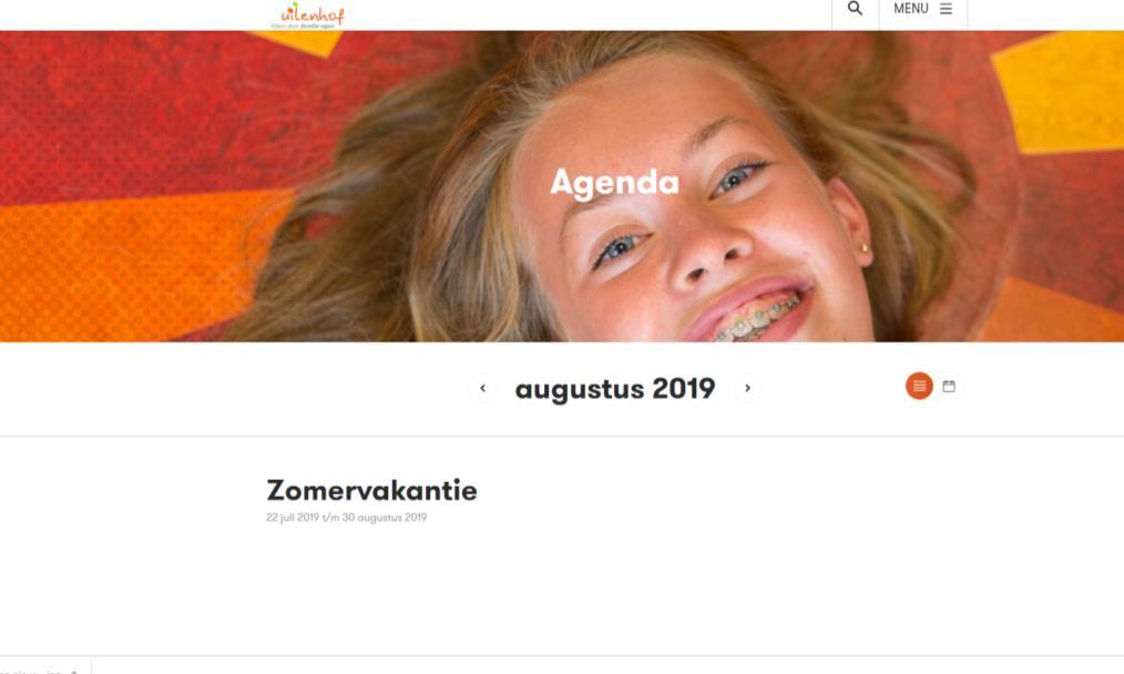 AGENDA VIA ONDERSTAANDE LINK VINDT U DE