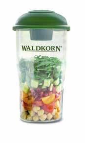 Bij aankoop van 5 verpakkingen Waldkorn 50% ontvangt u 2 dozen Waldkorn Salad