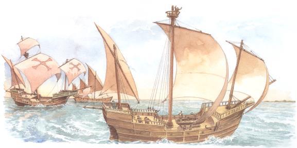 Columbus wilde naar China varen. Hij wilde niet om Afrika heen varen. Columbus wilde een nieuwe route vinden.