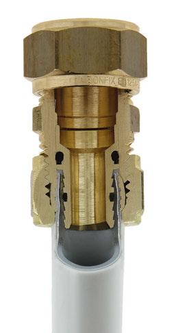 BONFIX ALU-PERS SYSTEEM VOOR DRINKWATER EN CV Technische documentatie TOEPASSING VAN BONFIX ALU-PERS FITTINGEN MET EPDM RING Toepassingsgebied /druk Afsluitring Gereedschap Drinkwater Verwarming