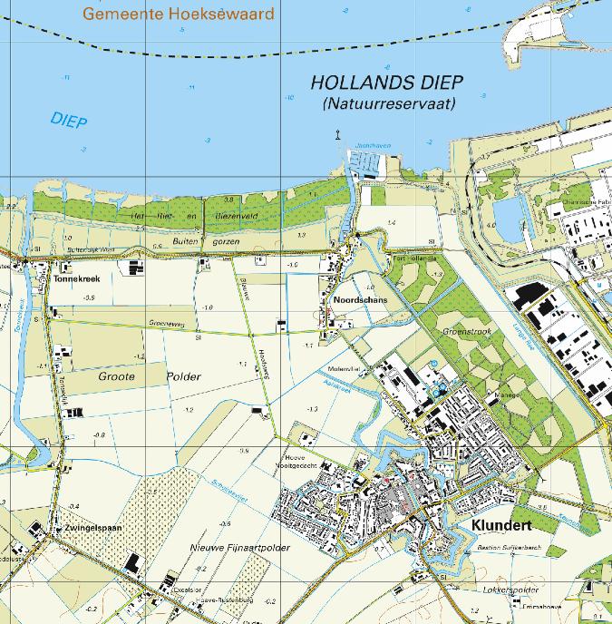 Situering De woning is gelegen aan de Noordschans te Klundert op loopafstand van de Jachthaven Noordschans met een directe verbinding naar het Hollands Diep.