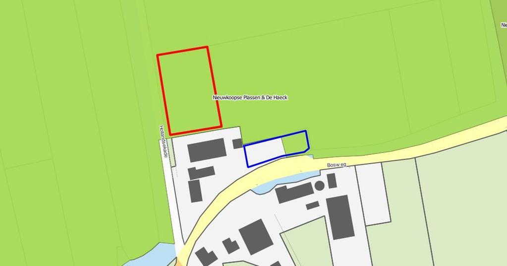 Het plangebied is gelegen aan de Hollandsekade in Woerdense Verlaat, in de provincie Zuid- Holland. In Figuur 1 is de begrenzing van het plangebied weergegeven.