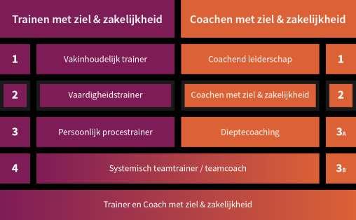 Trainer en Coach met ziel en zakelijkheid Word gediplomeerd trainer én coach Ben je op zoek naar een gedegen en inspirerende trainersopleiding én coachingsopleiding?